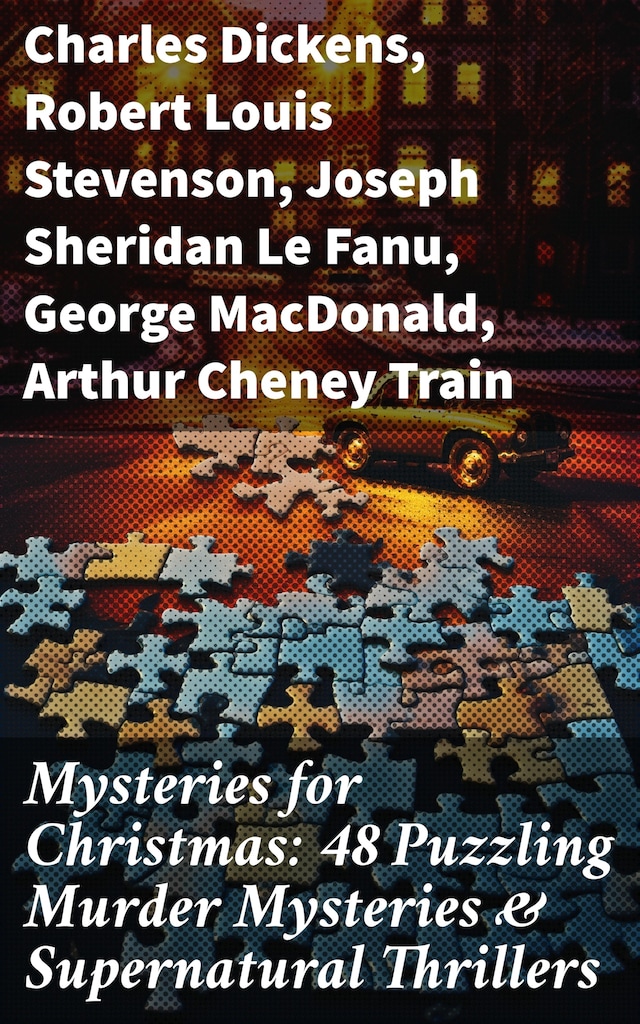 Kirjankansi teokselle Mysteries for Christmas: 48 Puzzling Murder Mysteries & Supernatural Thrillers