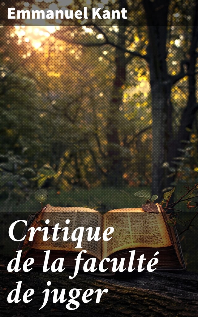 Copertina del libro per Critique de la faculté de juger