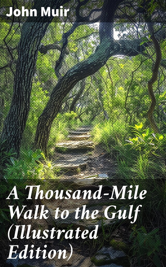 Kirjankansi teokselle A Thousand-Mile Walk to the Gulf (Illustrated Edition)