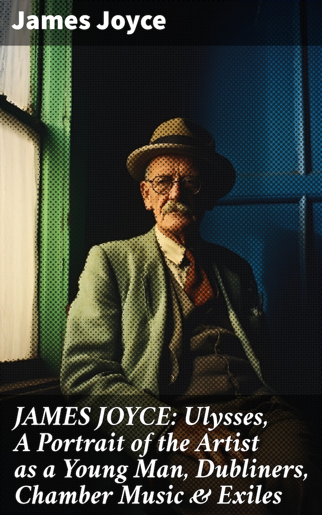 Okładka książki dla JAMES JOYCE: Ulysses, A Portrait of the Artist as a Young Man, Dubliners, Chamber Music & Exiles
