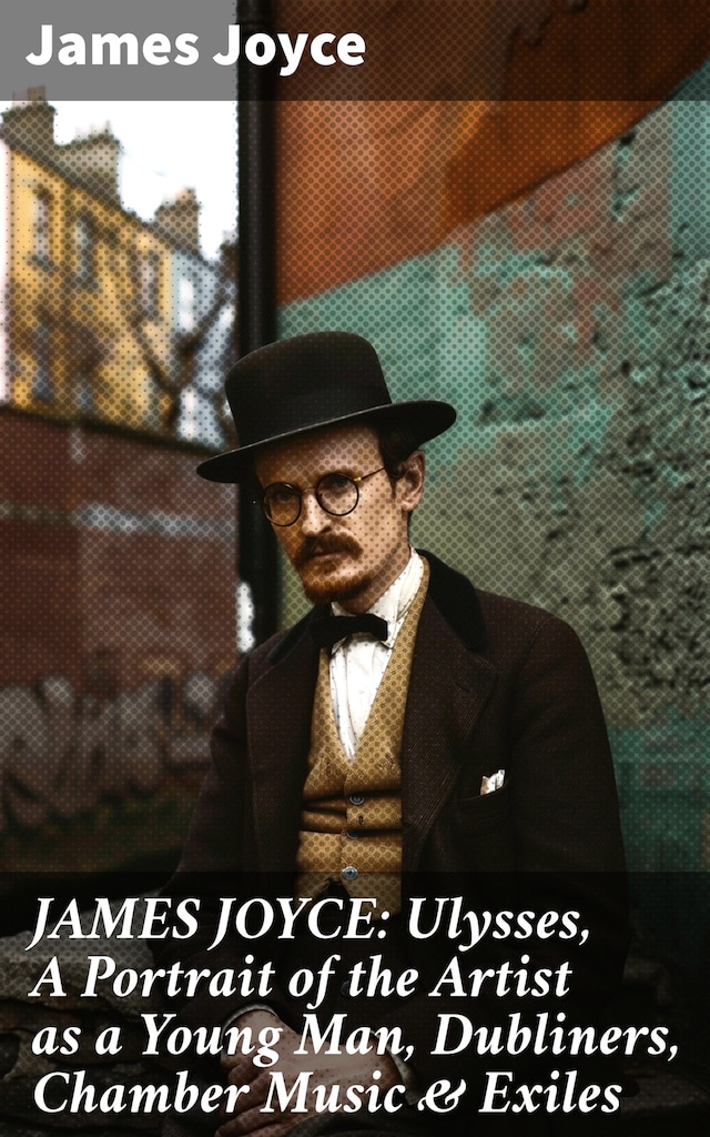 Okładka książki dla JAMES JOYCE: Ulysses, A Portrait of the Artist as a Young Man, Dubliners, Chamber Music & Exiles