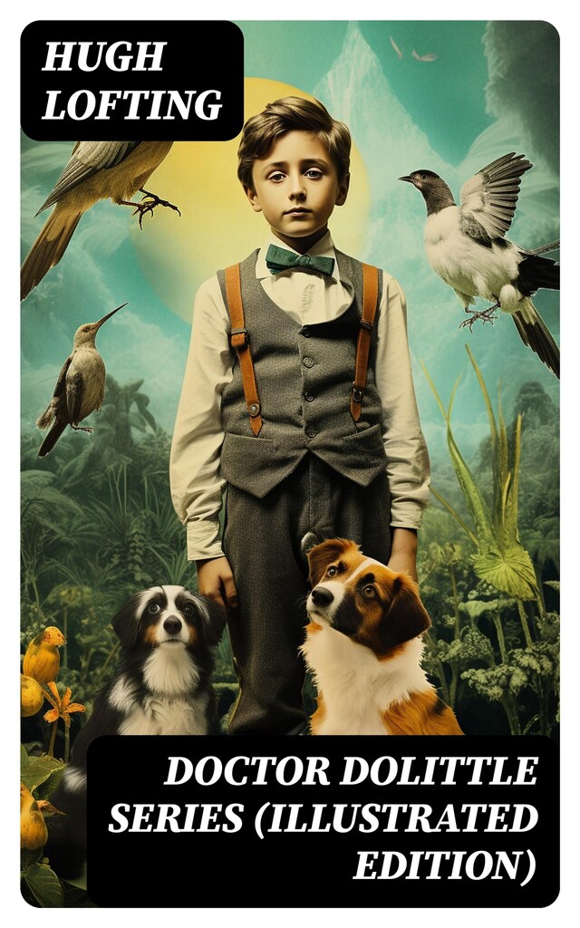 Boekomslag van Doctor Dolittle Series (Illustrated Edition)