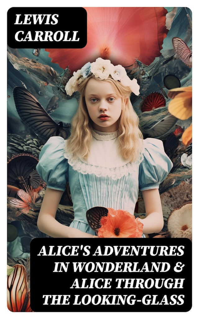 Book cover for Alice's Adventures in Wonderland & Alice Through the Looking-Glass