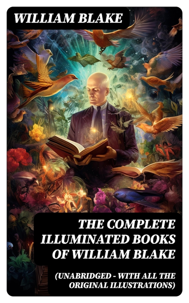 Kirjankansi teokselle The Complete Illuminated Books of William Blake (Unabridged - With All The Original Illustrations)