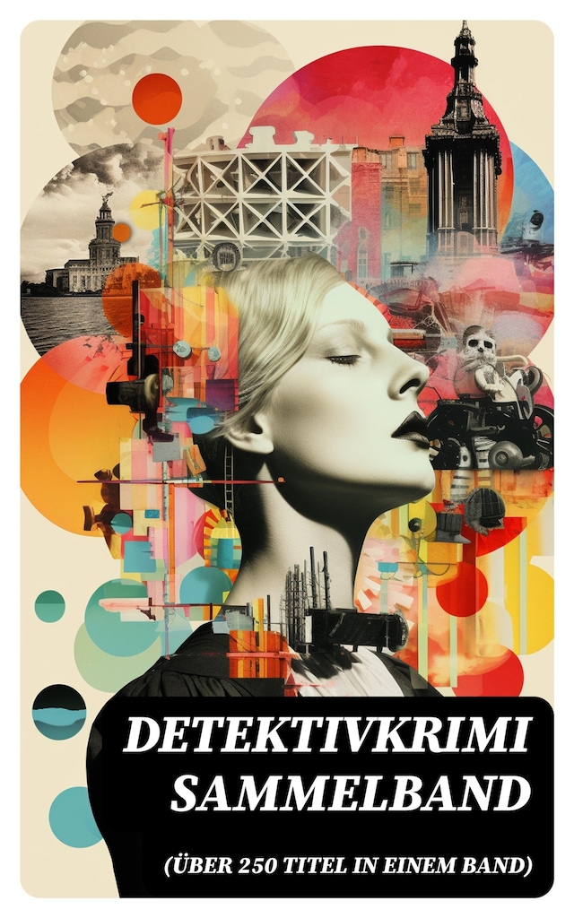 Detektivkrimi Sammelband (Über 250 Titel in einem Band) Buchcover für Detektivkrimi Sammelband (Über 250 Titel in einem Band)