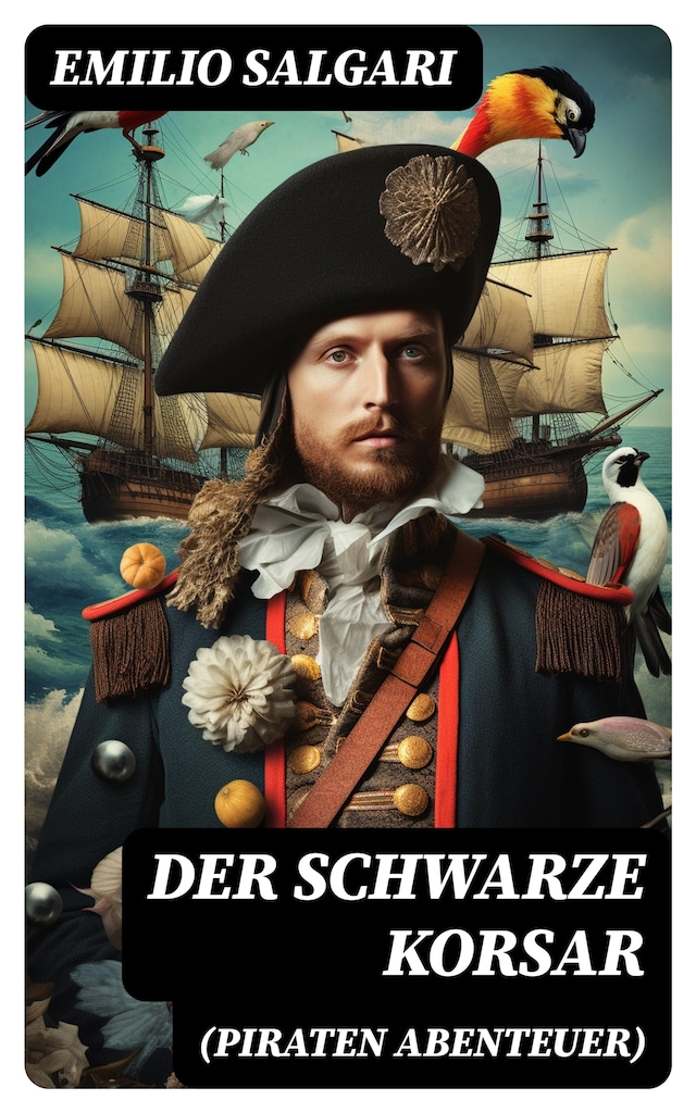 Bogomslag for Der schwarze Korsar (Piraten Abenteuer)