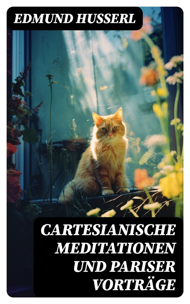 Kirjankansi teokselle Cartesianische Meditationen und Pariser Vorträge