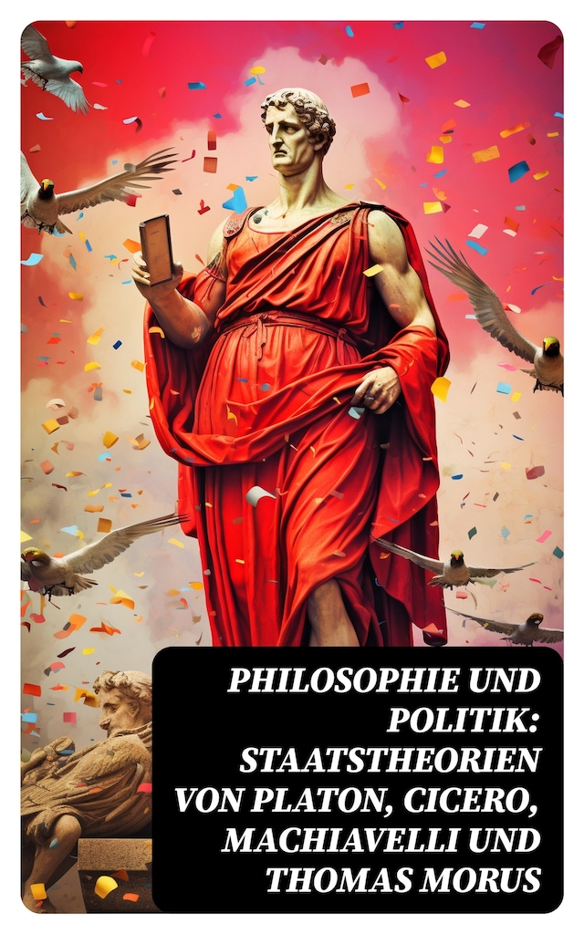 Buchcover für Philosophie und Politik: Staatstheorien von Platon, Cicero, Machiavelli und Thomas Morus