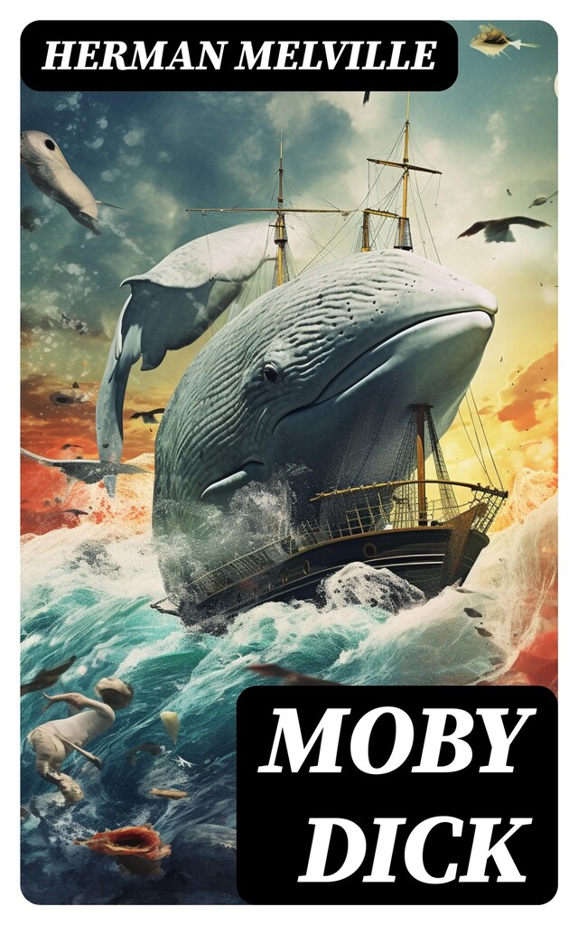 Kirjankansi teokselle Moby Dick