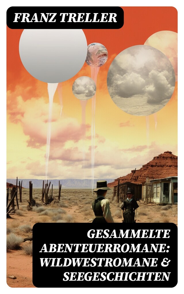 Buchcover für Gesammelte Abenteuerromane: Wildwestromane & Seegeschichten