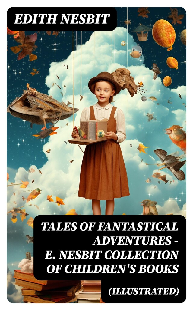 Bokomslag for TALES OF FANTASTICAL ADVENTURES – E. Nesbit Collection of Children's Books (Illustrated)