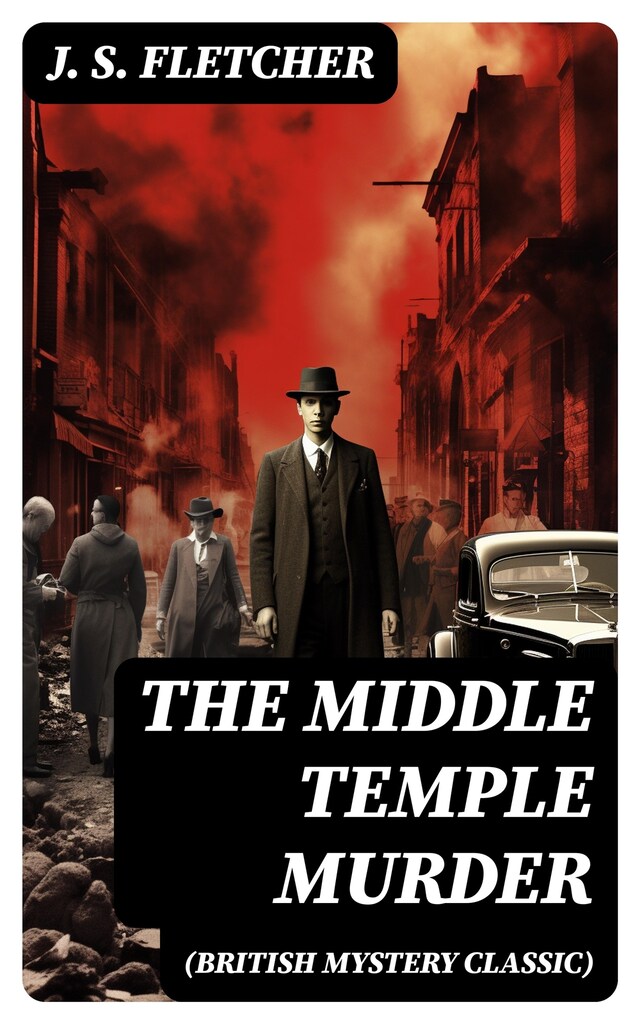 Boekomslag van THE MIDDLE TEMPLE MURDER (British Mystery Classic)
