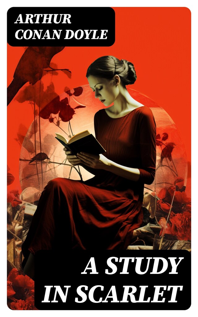 A Study in Scarlet Buchcover für A Study in Scarlet