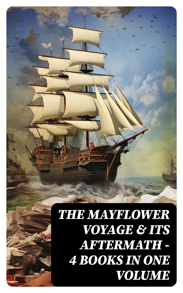 Bogomslag for The Mayflower Voyage & Its Aftermath – 4 Books in One Volume