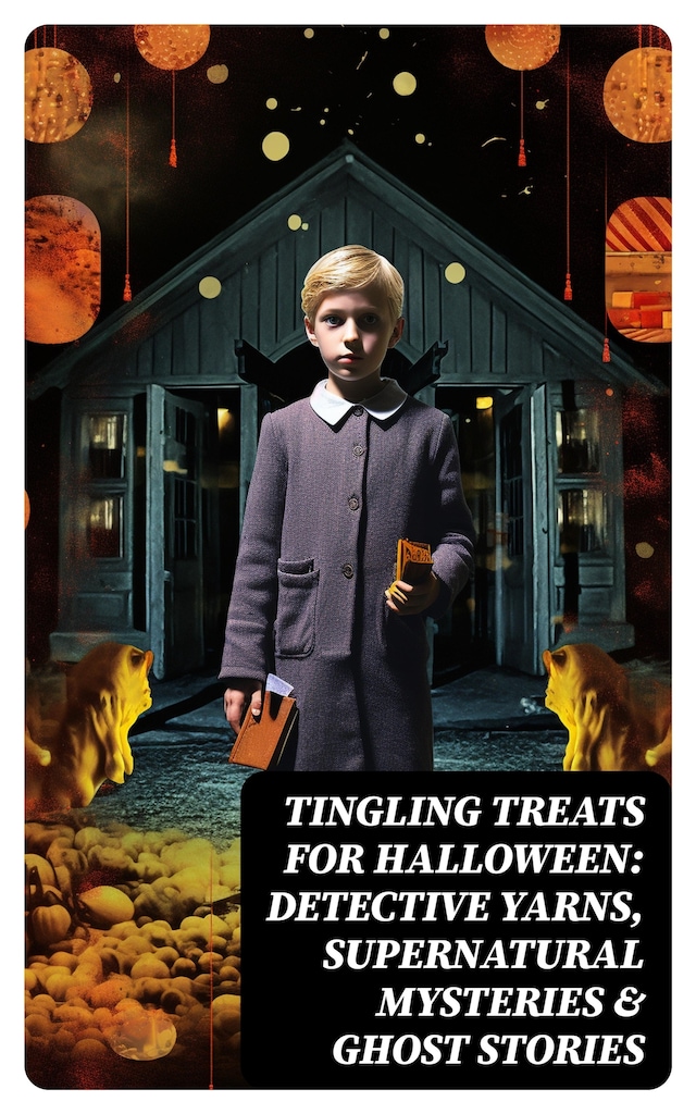 Book cover for Tingling Treats for Halloween: Detective Yarns, Supernatural Mysteries & Ghost Stories