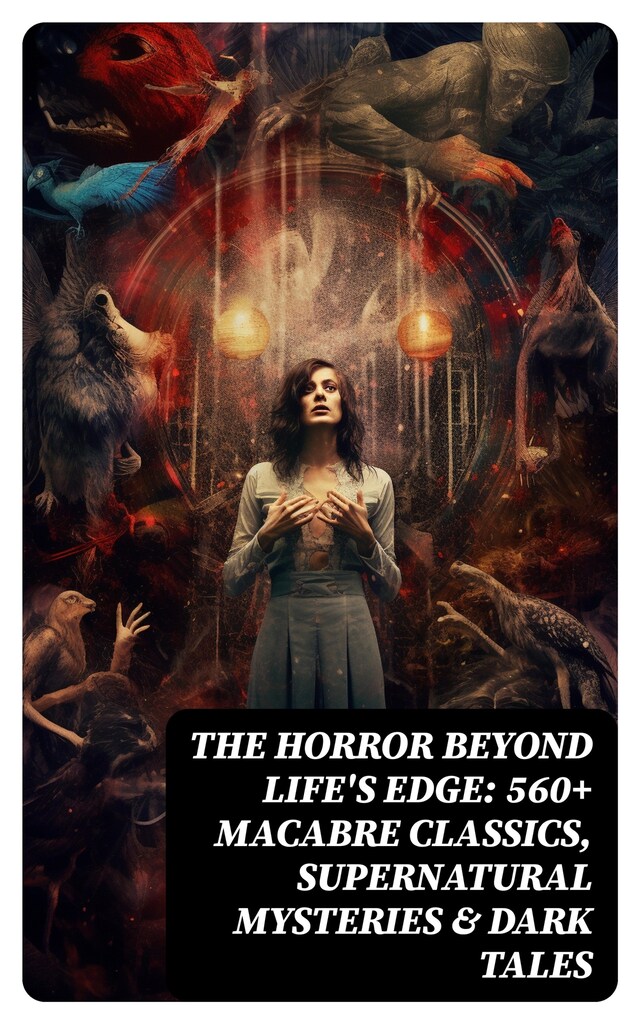 Portada de libro para The Horror Beyond Life's Edge: 560+ Macabre Classics, Supernatural Mysteries & Dark Tales