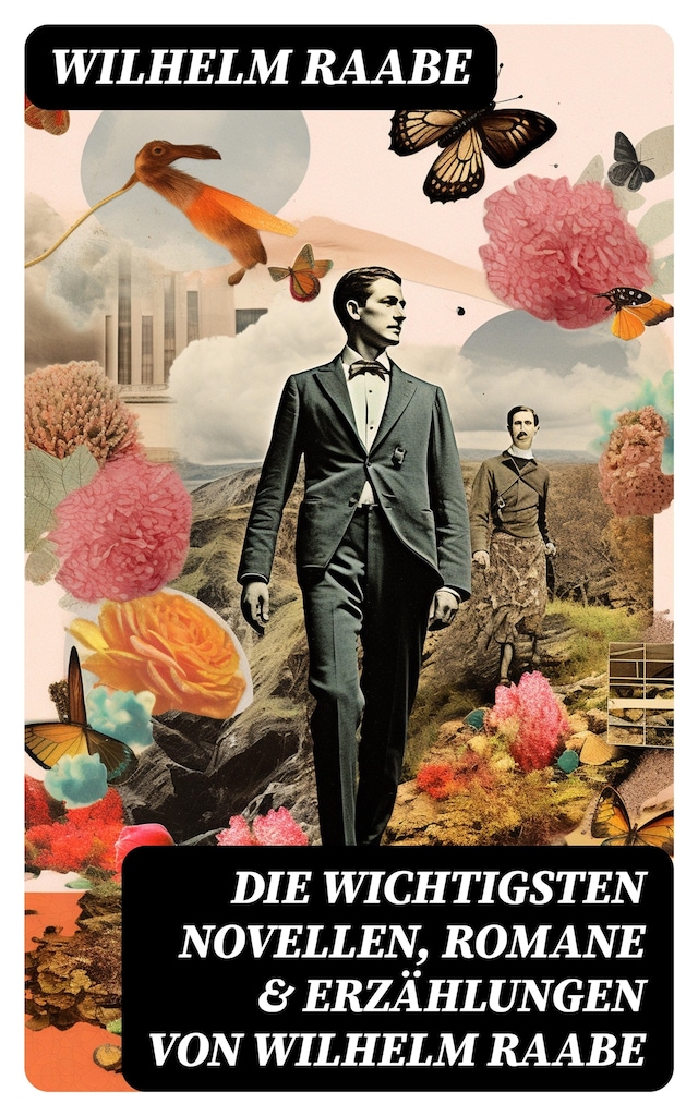 Book cover for Die wichtigsten Novellen, Romane & Erzählungen von Wilhelm Raabe