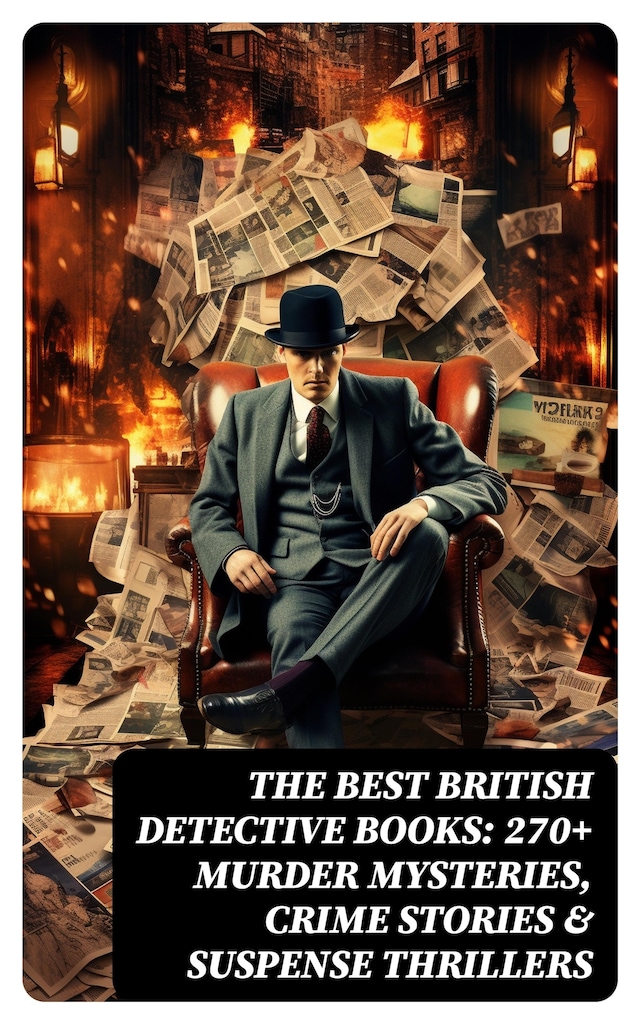 Portada de libro para The Best British Detective Books: 270+ Murder Mysteries, Crime Stories & Suspense Thrillers