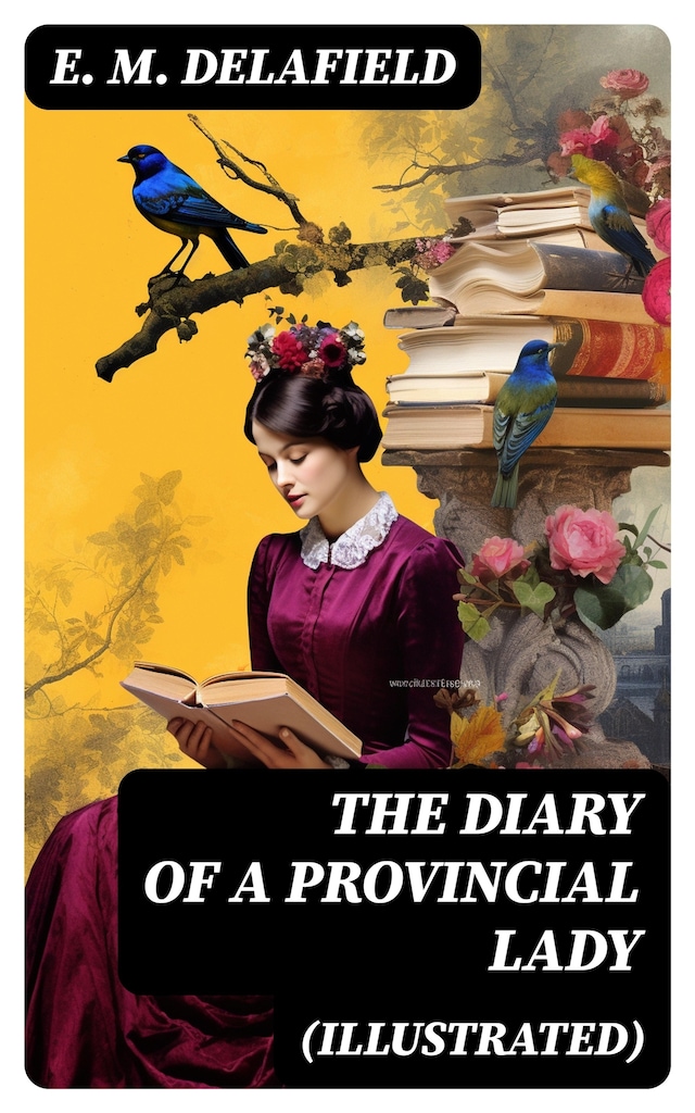 Book cover for The Diary of a Provincial Lady (Illustrated)