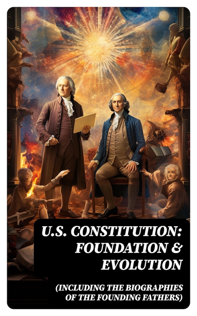 Kirjankansi teokselle U.S. Constitution: Foundation & Evolution (Including the Biographies of the Founding Fathers)