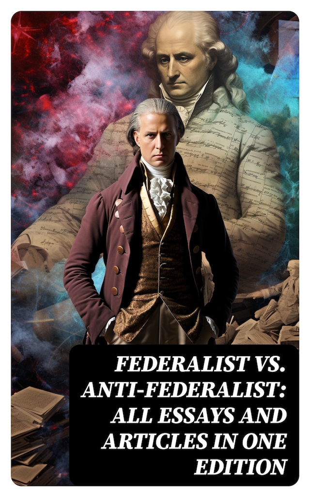 Kirjankansi teokselle Federalist vs. Anti-Federalist: ALL Essays and Articles in One Edition