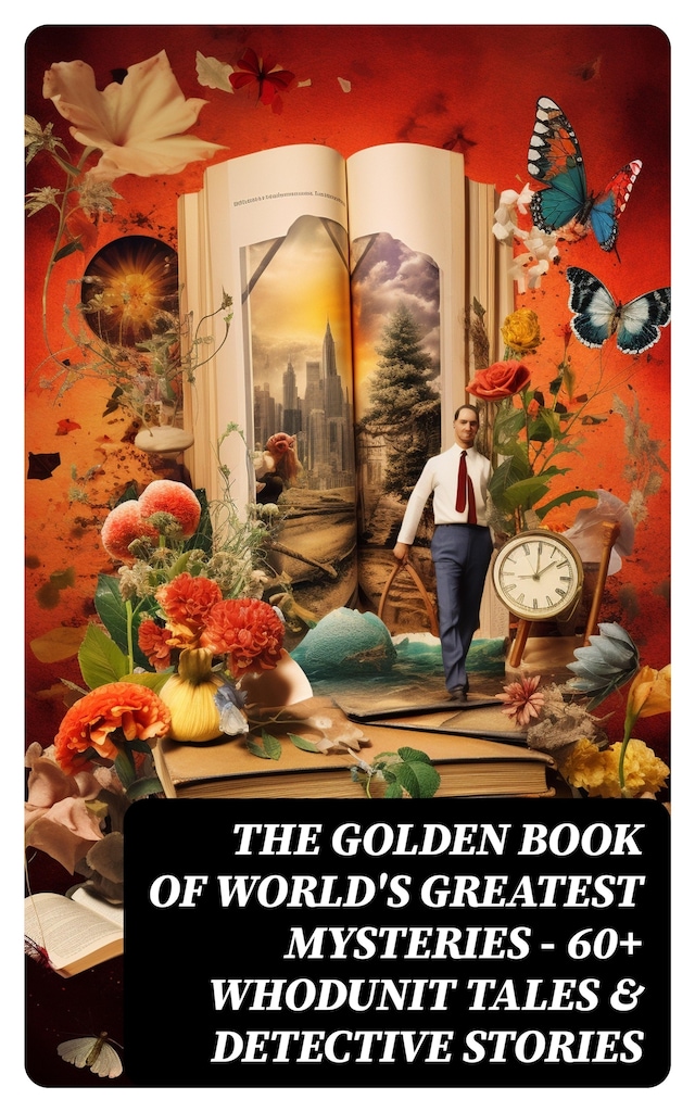Book cover for The Golden Book of World's Greatest Mysteries – 60+ Whodunit Tales & Detective Stories