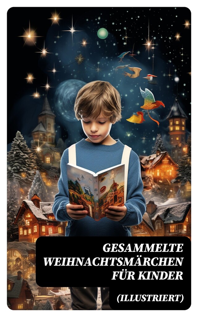 Buchcover für Gesammelte Weihnachtsmärchen für Kinder (Illustriert)