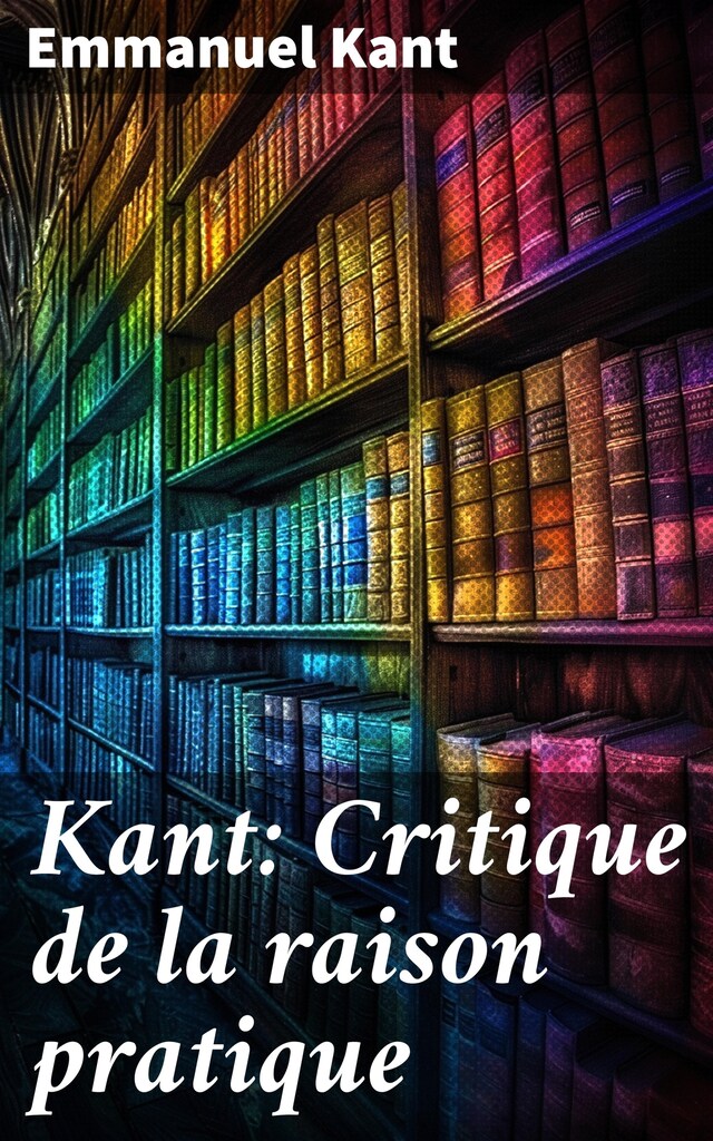 Kirjankansi teokselle Kant: Critique de la raison pratique