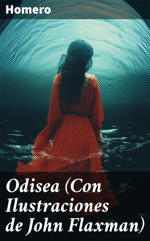 Copertina del libro per Odisea (Con Ilustraciones de John Flaxman)
