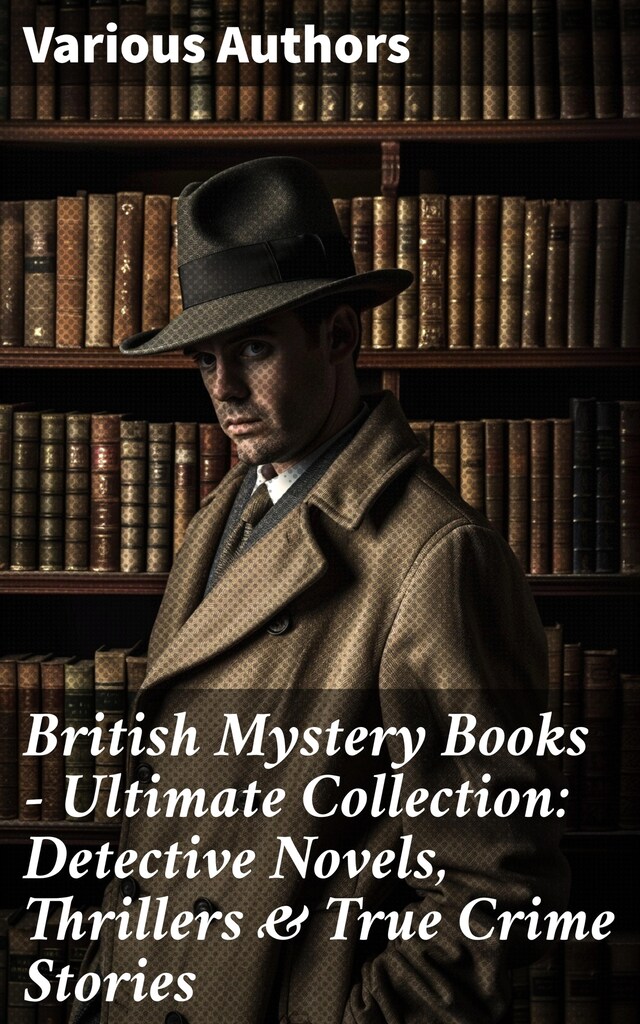 Book cover for British Mystery Books - Ultimate Collection: Detective Novels, Thrillers & True Crime Stories