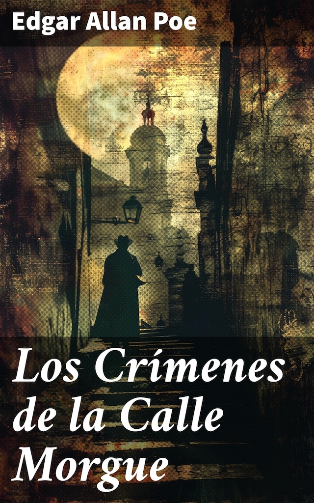 Book cover for Los Crímenes de la Calle Morgue