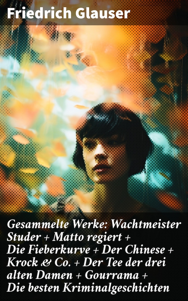 Book cover for Gesammelte Werke: Wachtmeister Studer + Matto regiert + Die Fieberkurve + Der Chinese + Krock & Co. + Der Tee der drei alten Damen + Gourrama + Die besten Kriminalgeschichten