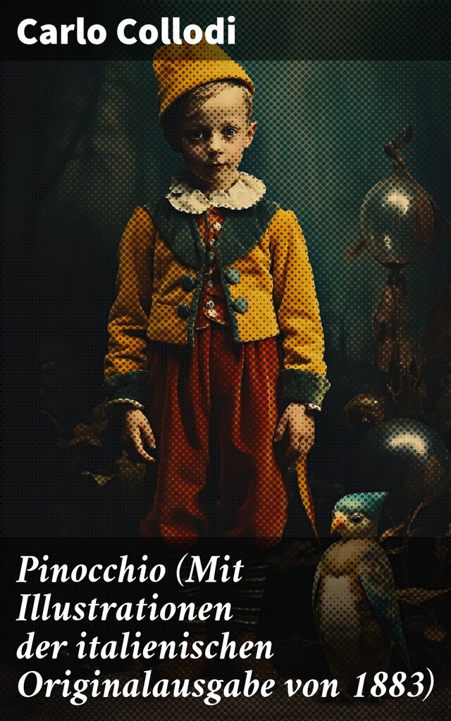 Buchcover für Pinocchio (Mit Illustrationen der italienischen Originalausgabe von 1883)