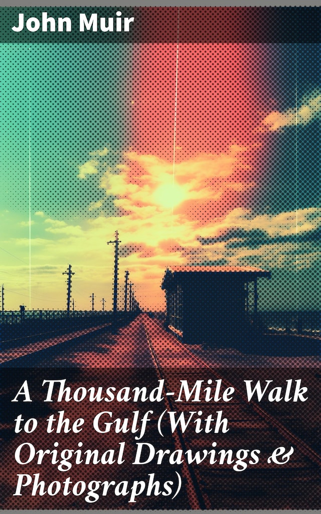 Okładka książki dla A Thousand-Mile Walk to the Gulf (With Original Drawings & Photographs)