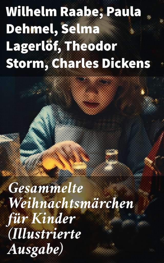 Book cover for Gesammelte Weihnachtsmärchen für Kinder (Illustrierte Ausgabe)