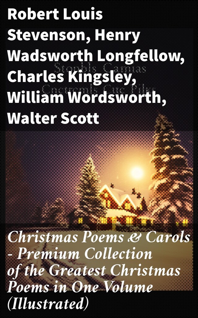 Boekomslag van Christmas Poems & Carols - Premium Collection of the Greatest Christmas Poems in One Volume (Illustrated)