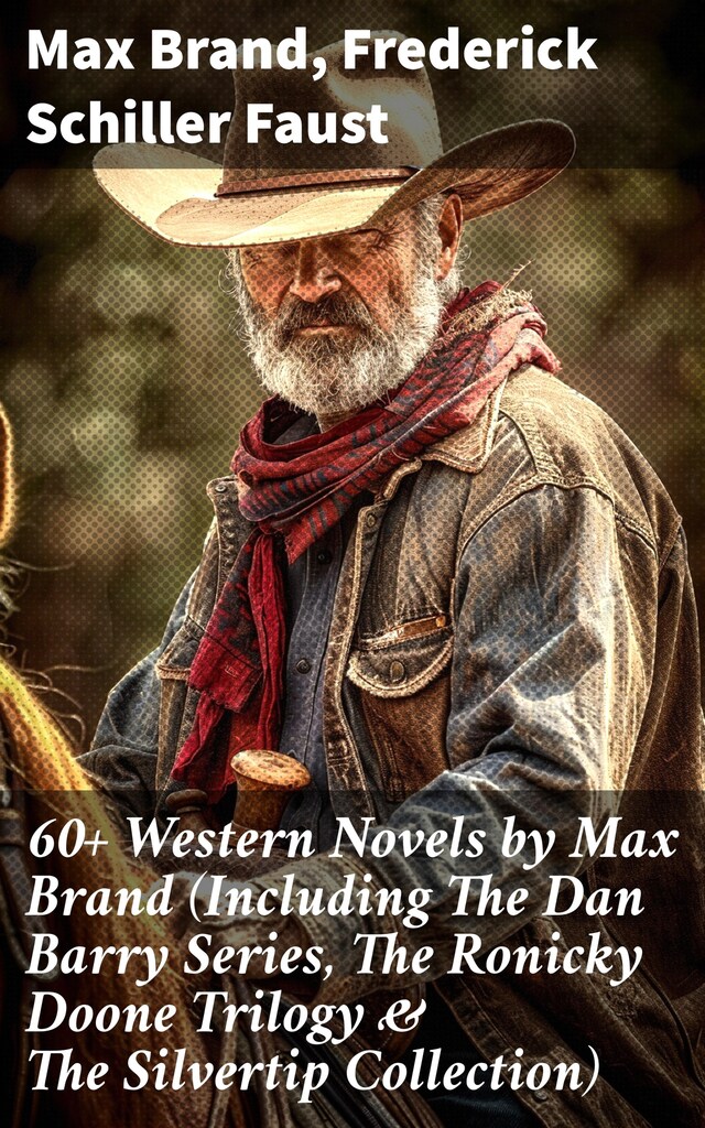 Buchcover für 60+ Western Novels by Max Brand (Including The Dan Barry Series, The Ronicky Doone Trilogy & The Silvertip Collection)