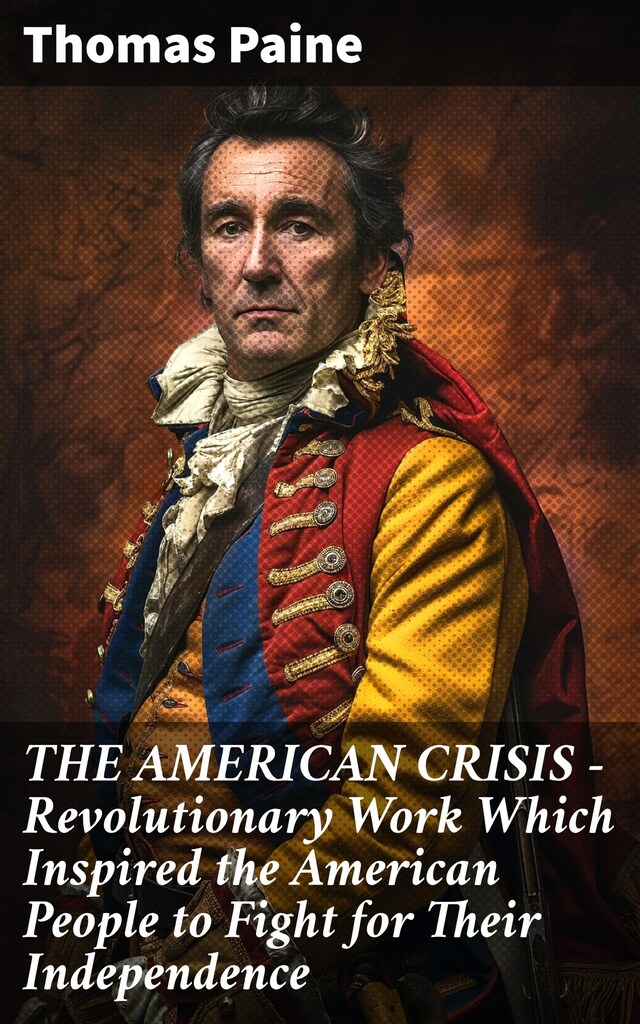 Kirjankansi teokselle THE AMERICAN CRISIS – Revolutionary Work Which Inspired the American People to Fight for Their Independence