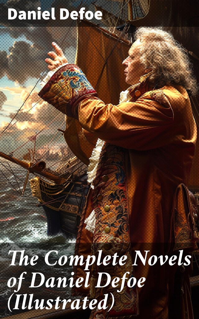 Book cover for The Complete Novels of Daniel Defoe (Illustrated)