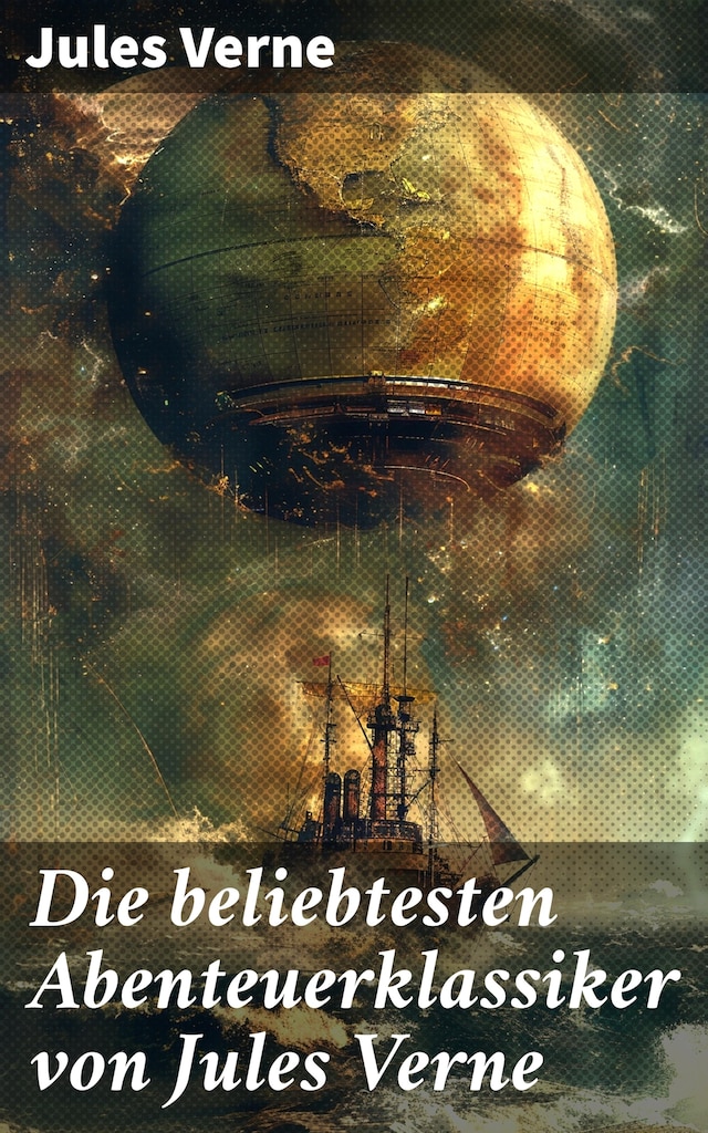 Buchcover für Die beliebtesten Abenteuerklassiker von Jules Verne