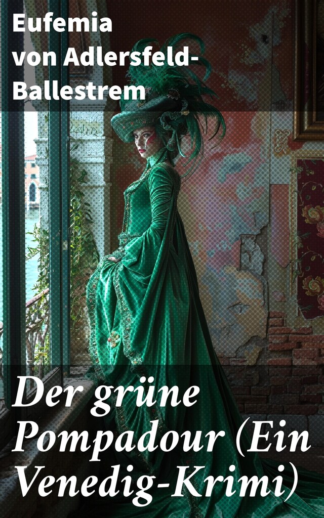 Copertina del libro per Der grüne Pompadour (Ein Venedig-Krimi)