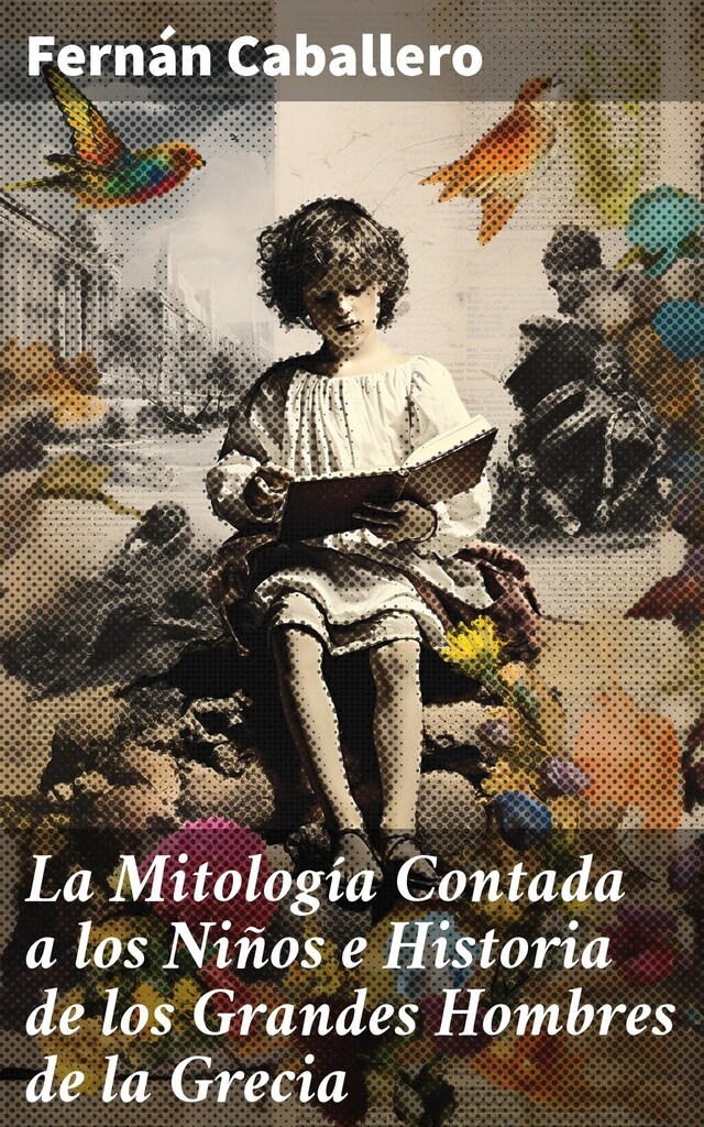 Portada de libro para La Mitología Contada a los Niños e Historia de los Grandes Hombres de la Grecia