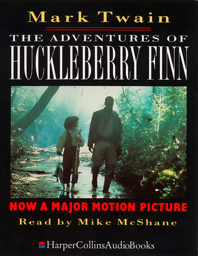 Book cover for The Adventures of Huckleberry Finn