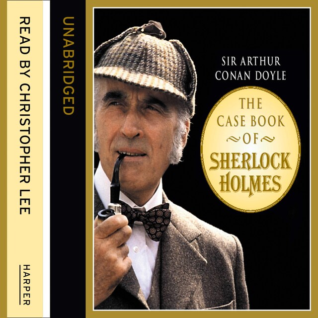 Kirjankansi teokselle The Casebook of Sherlock Holmes