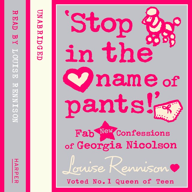 Book cover for ‘Stop in the name of pants!’