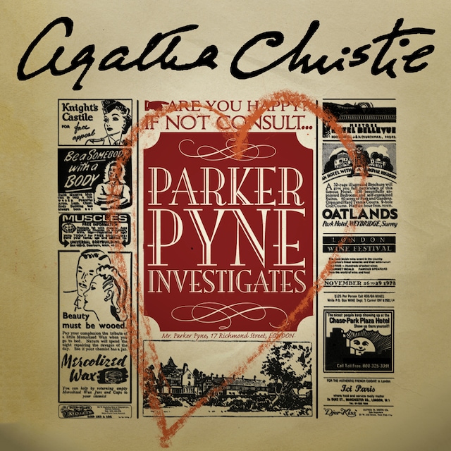Kirjankansi teokselle Parker Pyne Investigates