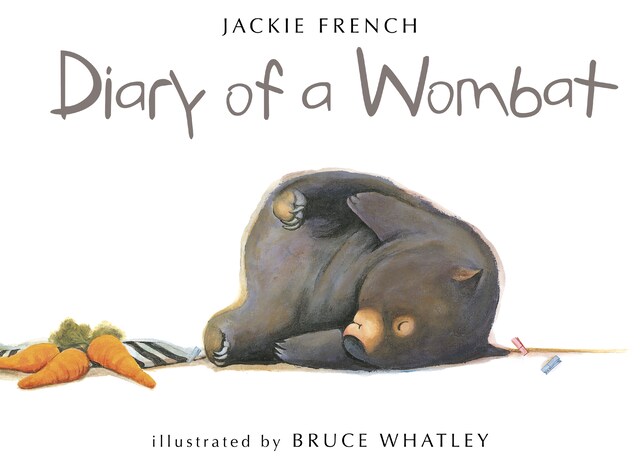 Portada de libro para Diary of a Wombat