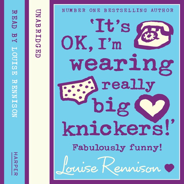 Book cover for ‘It’s OK, I’m wearing really big knickers!’