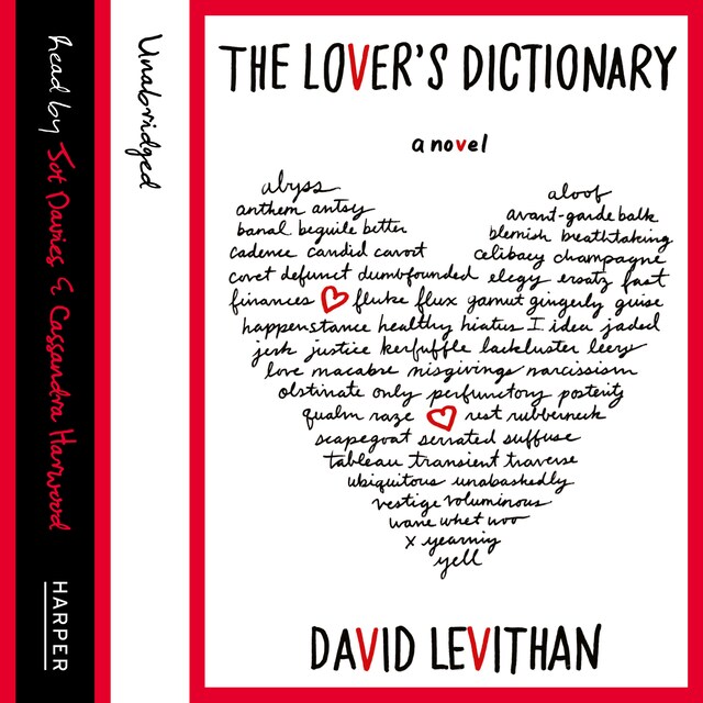 Book cover for The Lover’s Dictionary