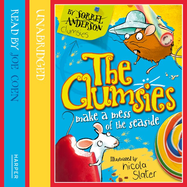 Book cover for The Clumsies Make a Mess of the Seaside